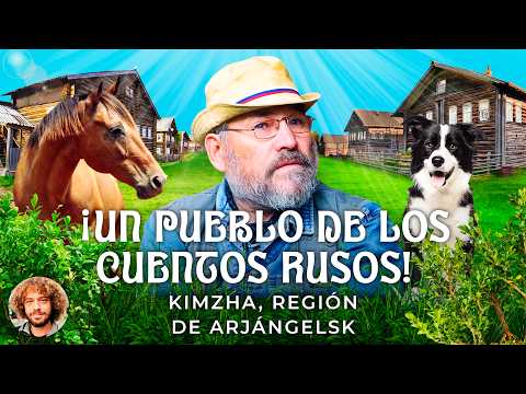 Rusia hermosa: El pueblo más bonito del país | Casas de madera, molinos de viento, caballo lindísimo