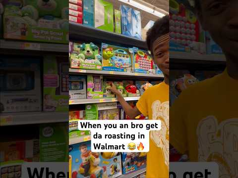 Roasting in Walmart w/ @CurlyHeadMonty 😂🔥 #funny #explore #roast