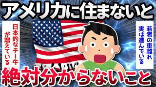 【2ch面白いスレ】アメリカに住んだことあるやつだけがわかること書けｗｗｗ【ゆっくり解説】