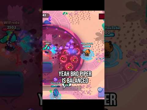 “Piper is balanced” #brawlstars #brawlstarsgameplay #brawlstarsshorts