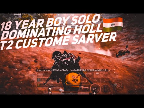 18 YEAR OLD BOY SOLO DOMINATING HOLL You CUSTOME SARVER🇮🇳BGMI COMPETITIVE MONTAGE ON POCO X3 PRO...