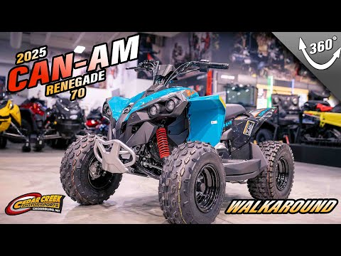 Walkaround | 2025 Can-Am® Renegade 70 EFI