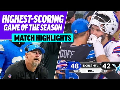 90 POINTS BETWEEN THEM! | Buffalo Bills & Detroit Lions Put Up Game Of The Season Contender | NFL UK