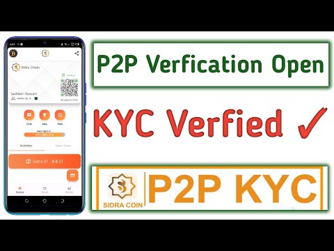 sidra bank p2p verification || sidra bank p2p kyc ||