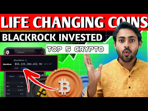 This PORTFOLIO Make You MILLIONAIRE ~ Blackrock Portfolio Reveal || Top 5 Coin for Bull Runs 🚀