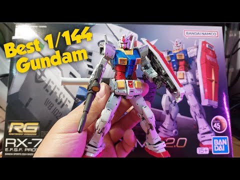 New RG Best 1/144 Gundam - RG2.0 RX78-2 [Speed Build] #bandai #asmr #gunpla #ガンダム Ver.2.0 #realgrade