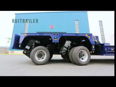 Unleashing the Power of Hydraulic Axles: An Inside Look at Our Multi Axle Trailers