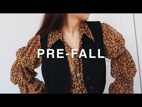 Pre-Fall｜早秋购入单品和搭配灵感｜印花衬衫｜马甲｜中筒靴｜GANNI｜ZARA