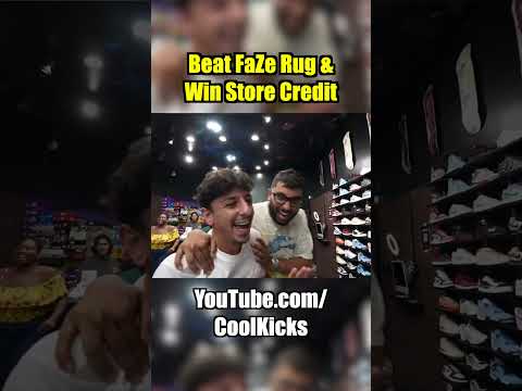 Beat FaZe Rug & Win Store Credit  😳 🏀 👟