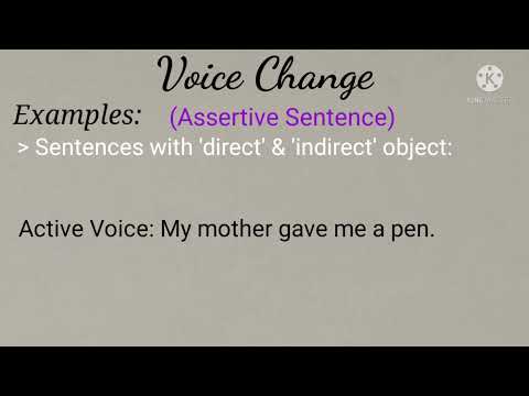 Voice Change in Assamese l Active & Passive Voice l Transitive & Intransitive Verbs l Part-3