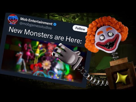 Poppy Playtime Chapter 4 - NEW Confirmed Monsters & Official Leaks