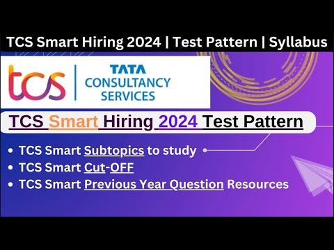 TCS Smart Hiring 2024 EXPOSED | TCS Ignite & smart hiring Preparation 2024 |