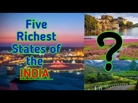 Five richest states of the India| भारत के सबसे अमीर राज्य| #hindi #knowledgeguroo