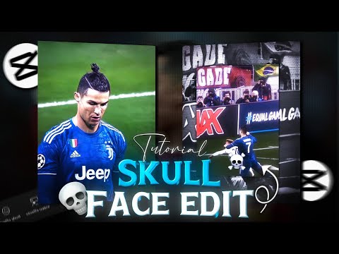 Skull Face edit Tutorial on Capcut | Capcut Tutorial