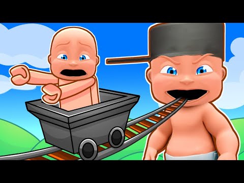 Roblox CART RIDE into BABY!