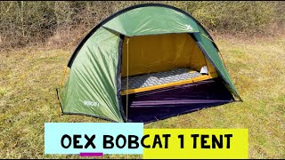 OEX Bobcat 1 Tent Review - the backpacking tent like no other!