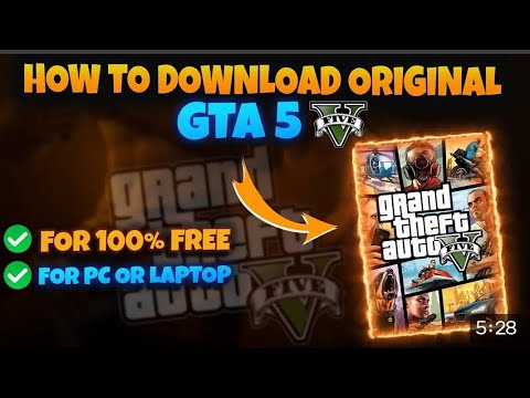 HOW TO DOWNLOAD GTA 5 IN PC OR LAPTOP | GTA 5 FOR FREE | GTA 5 2024