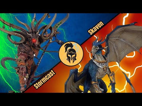 Age of Sigmar 4th Edition Battle Report: New Skaven Vs Stormcast Eternals.