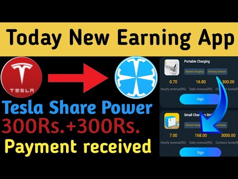 New Earning App | Tesla Shares Energy App | Today New Power Bank App Launch |New Tesala Real Or Fake