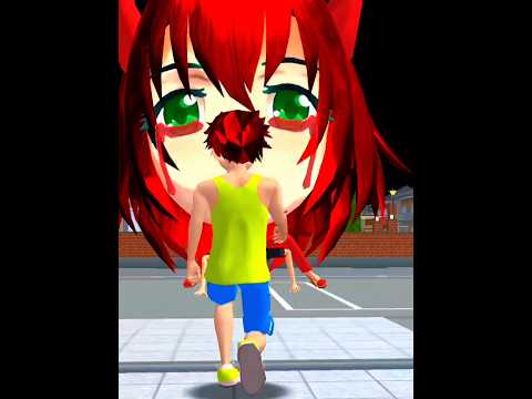 YUTA Dan MiO mengusir hantu itu #memes #sakuraschoolsimulator #sakuraschoolstimulator