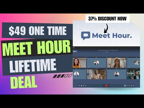 🔶💲🔶 Meet Hour Lifetime Deal | Host Large Conferences with Ease| $49 Lifetime Deal | 37% Now