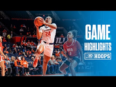 Bradley at Illinois | Highlights | Big Ten Women's Basketball | 12/12/2024