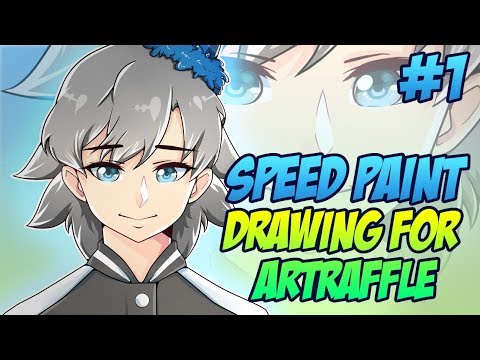 [SPEED PAINT] DRAWING ARTRAFFLE for THE FIRST TIME!