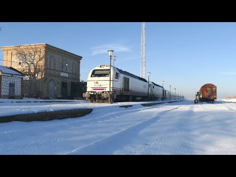 Talgo Madrid-Badajoz por Villaluenga-Yuncler (Toledo). [14/01/2021]