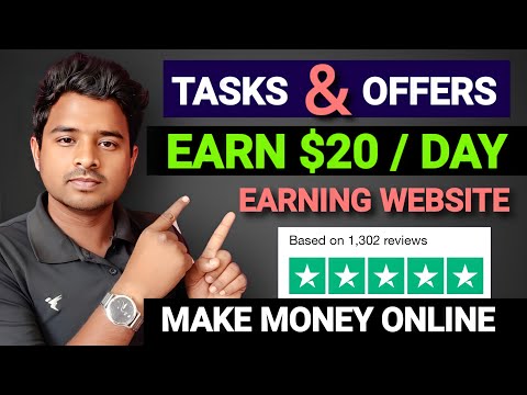 Best Earning Website | Complete Task and Earn Money | Earn Money $20 a Day | Click and Earn Money