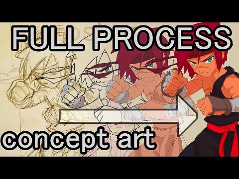 Project Ikari: Ikari concept art making of