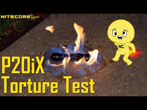 Nitecore P20iX Torture Test