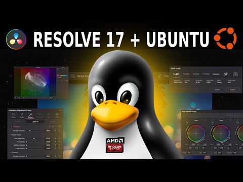 How To Install Davinci Resolve 17 in Ubuntu with AMD GPU