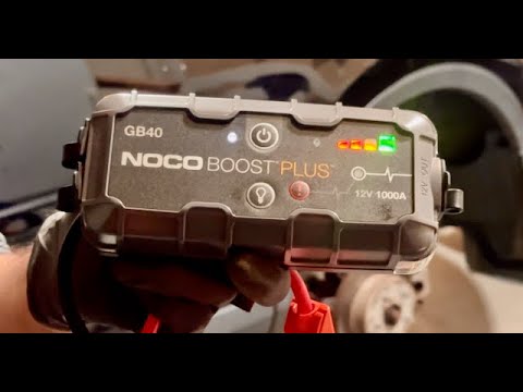 NOCO Boost Plus GB40 (One-Take Demo!) - Jump-Start Dead Car Battery