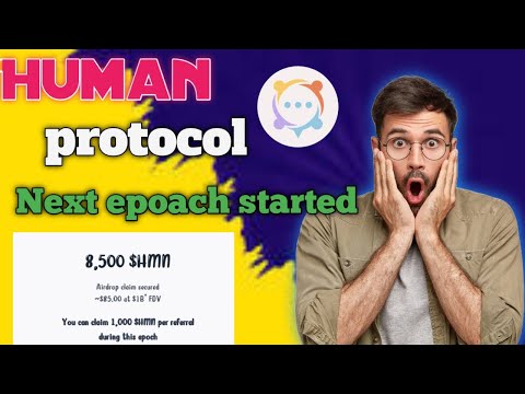 Human protocol 🧍|| how to get verified || how to get referal link#humanprotocol