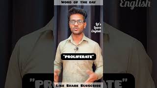 Proliferate #letslearnenglish #english #englishvocabulary @LetsLearnEnglishwithHarish