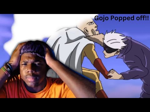 QUAN2FAMOUS1 REACTS TO GOJO VS SAITAMA FULL PART