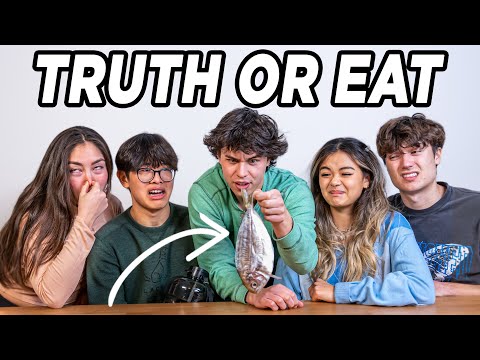 Truth or Eat with my New Roommates