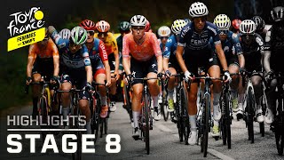 Tour de France Femmes 2024, Stage 8 | EXTENDED HIGHLIGHTS | 8/18/2024 | Cycling on NBC Sports