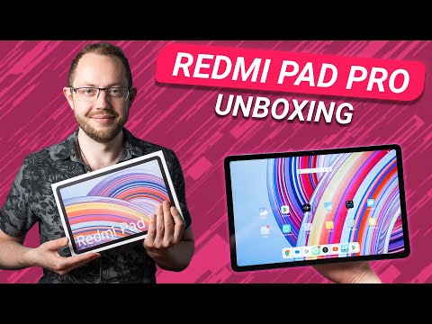 Xiaomi Redmi Pad Pro Unboxing & Hands On