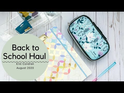 2020 EC Back to School Haul