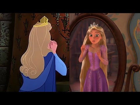 Sleeping Beauty told through the eyes of Rapunzel / Disney Crossover