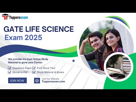 GATE LIFE SCIENCE Important Questions 2025, Free Mock Test, Syllabus 2025, Practice Set, MCQ