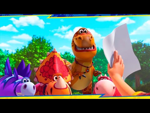 🦖 TURBOZAURS - Secret treasures | Family Kids Cartoon | Dinosaurs Cartoon for Kid