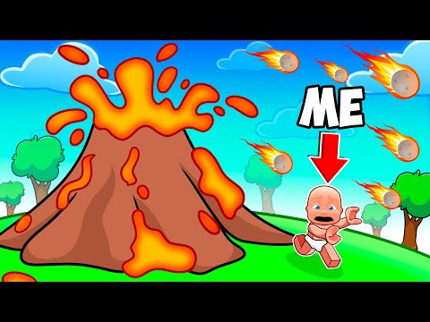 Survive MAX LEVEL NATURAL DISASTERS in Roblox!