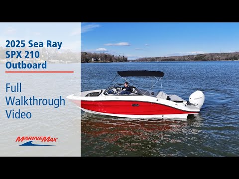 2025 Sea Ray SPX 210 Outboard | Available Now at MarineMax Lake Wylie