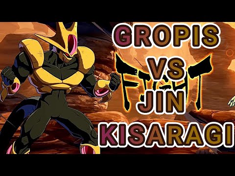 JIN KISARAGI VS GROPIS [Dragon Ball FighterZ]