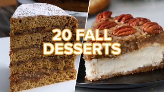 20 Tasty Fall Desserts