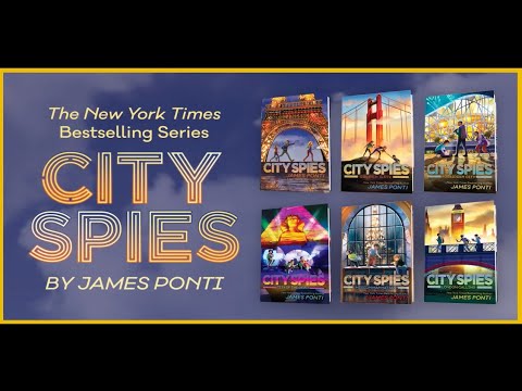 City Spies Series by James Ponti | Book Trailer