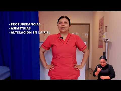 El autoexamen de mama en tres pasos