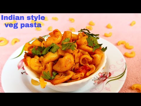 Indian style vegetable pasta | Easy & Tasty Pasta | Spicy masala pasta